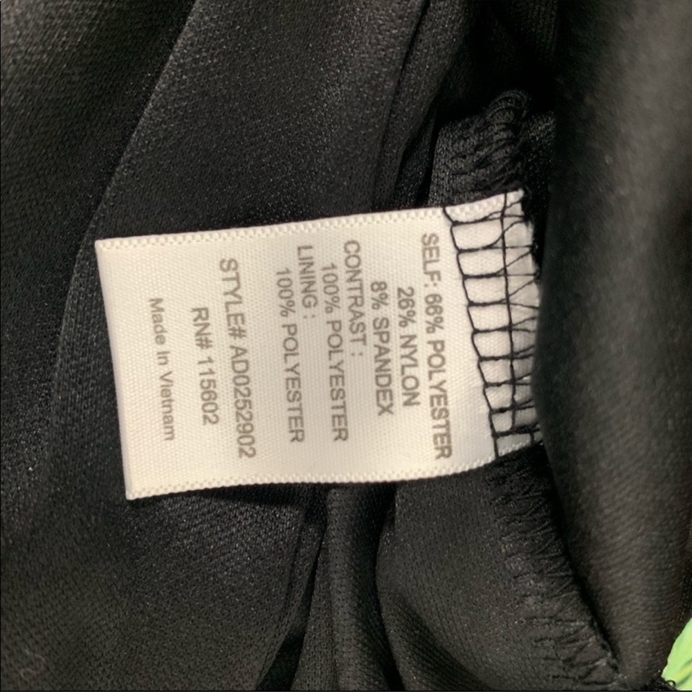 Astr Black Velvet Dress with Sheer Details - Picture 4 of 6